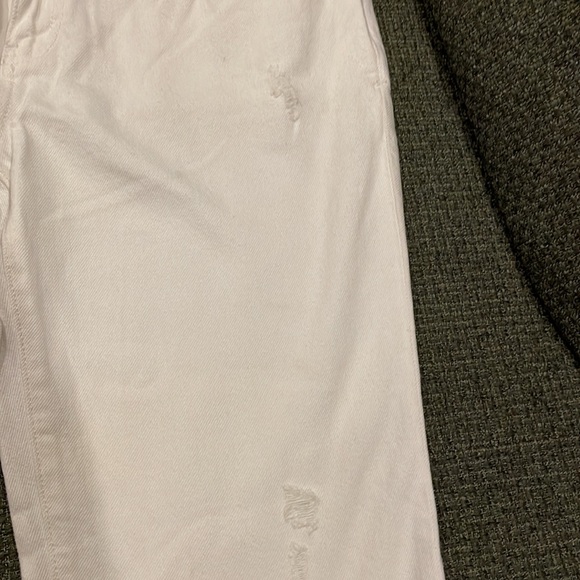 Pilcro and the Letterpress white denim jeans (sz 27) - Picture 8 of 13
